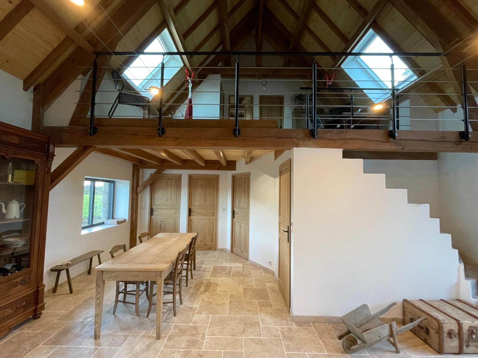 Vila Ancienne Grange Renovee En Xaintrie Hautefage Exteriér fotografie
